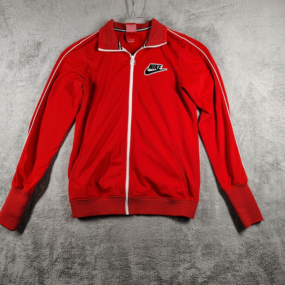 Nike Red Bomber Jacket